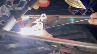 Swing arm reweld [upl. by Caryn]