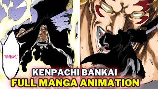 🔴 Kenpachi Zaraki vs Gerard Valkyrie  Full Manga Fight Colored Panels [upl. by Ilona]