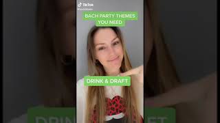 Drink amp Draft Bachelor Theme  Bach to Basic Bachelorette Party Planning Company [upl. by Nara]