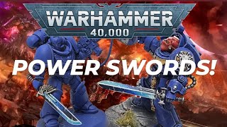 How to Paint PowerSwords EASY  Warhammer 40000 Tutorial [upl. by Enicul8]