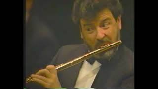 Sir James Galway plays Mozarts Concerto for Flute Harp and Orchestra in C major K 299 [upl. by Cristionna]