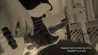 Lesław Krasoń  Francis Rocco Prestia  Fingerstyle Funk Bass [upl. by Neevan]