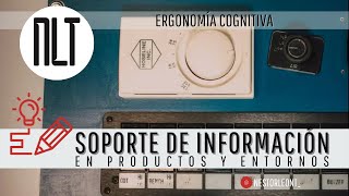 Ergonomía Cognitiva  Soportes de Información en Productos y Entornos por Néstor León T [upl. by Enialb]