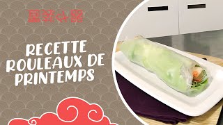 Recette Rouleaux de Printemps avec Easy Sushi®  Easy Sushi® [upl. by Atika]