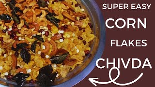 Crunchy Corn Flake Snack Mix  Easy Snack Recipe [upl. by Thoma]