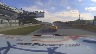 2016 IMSA  Road America  100 BMW M6 GTLM Onboard [upl. by Hploda]