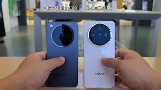 Oppo Find X8 5G Vs Vivo 200 5G Hands On Review amp Camera Test [upl. by Ahseneuq]