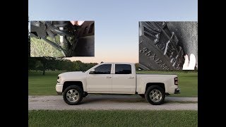 Do 35s rub on a leveled silverado [upl. by Amiaj]