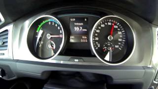 VW Volkswagen eGolf VII 0100 kmh Beschleunigung  acceleration  ilovecars [upl. by Nenerb]