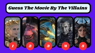 Guess the Movie from These 50 Iconic Villain Photos 🎬 Top Film Quiz Challenge for Movie Buffsquot [upl. by Rickard]