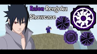 Raion Rengoku Showcase  Shindo Life [upl. by Juliet]