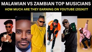 Oyimba a ku Malawi ndi a Ku Zambia akupeza ndalama zambiri pa YouTube ndani [upl. by Nestor]