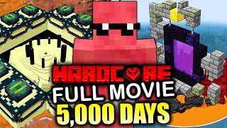 I Survived 5000 Days in Minecraft Hardcore FULL MOVIE [upl. by Anurb]