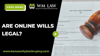 Are Online Wills Legal [upl. by Ydna]