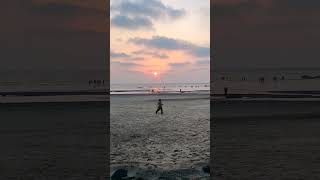 Sunset Timelapse Varsoli Beach Alibag kokan travel alibag [upl. by Aicercal]