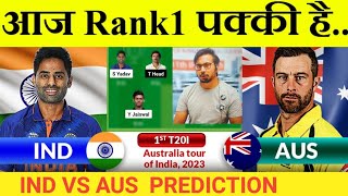 India vs Australia PredictionIND vs AUS Prediction team of today match [upl. by Nnaeed]