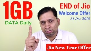 Jio New Year Offer  Happy New Year 2017 [upl. by Edylc]