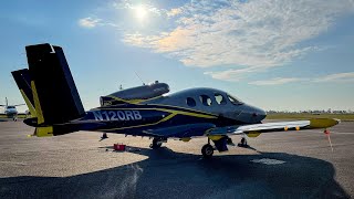 Cirrus SF50 Full Length Flight  IFR Turweston To Cranfield  RNP Approach [upl. by Massiw63]