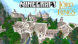 Rivendell City  Minecraft Lord of the Rings Mod  Part 17 [upl. by Ryter]