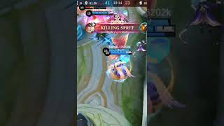 Insane Fight And Victory😱 mobilelegends [upl. by Ziana]