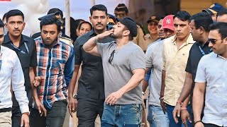 Salman Khan Greets Fans Post Casting Vote In Maharashtra Elections 2024🔥 [upl. by Kinghorn605]