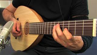 Epic Ballad JAM with my Thomann Lute Guitar Standard Cypress [upl. by Nicola]