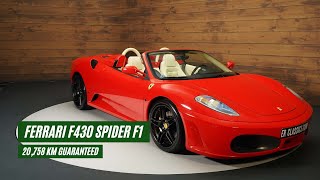 Ferrari F430 Spider F1  20758 Km  Very good condition  2006 VIDEO wwwERclassicscom [upl. by Notac]