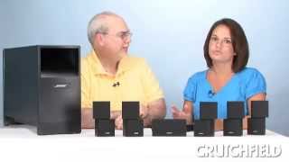 Bose Acoustimass Surround Sound Speaker Systems  Crutchfield Video [upl. by Briggs510]