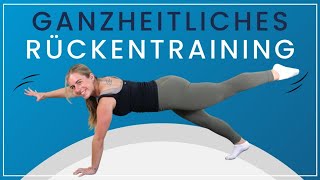 Ganzheitliches Rückentraining  Stärke Stabilität Flexibilität  Inkl Warm up  Cooldown [upl. by Sparky]