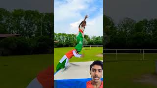 I love my India🇮🇳🫡❤️ gymnast acrobatics action stunt couplegoals indian independenceday [upl. by Pancho594]