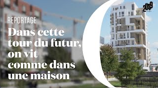 A Aubervilliers les habitants de la tour du futur quotEmblématikquot nous ouvrent leur porte [upl. by Ugo763]