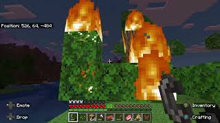 How to get tree saplings very fast and easy minecraft minecraftbuilding xboxone [upl. by Farand]