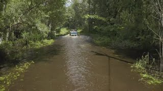 Highest weve seen it People living along Black Creek deal with high water following Milton [upl. by Meier]