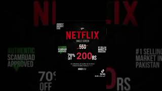 Netflix Subscription Available At Low Price netflix [upl. by Cud]