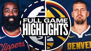 CLIPPERS at NUGGETS  FULL GAME HIGHLIGHTS  October 26 2024 [upl. by Edualc]