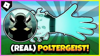 How To ACTUALLY Get POLTERGEIST GLOVE amp quotFetch me their Soulsquot BADGE in SLAP BATTLES ROBLOX [upl. by Atsirhc]