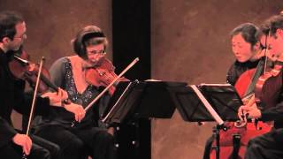 Brentano String Quartet Plays Beethoven Quartet Op 130 5th movement [upl. by Eissen]