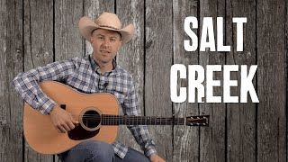 Salt Creek  Guitar Lesson  Hot Bluegrass Flatpicking Guitar Solos with TAB [upl. by Willing953]