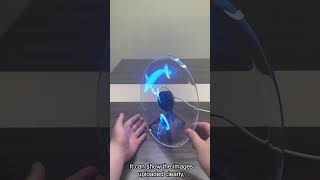 25cm table solution 3D hologram fan [upl. by Derag]