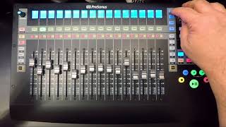 Presonus–Channel Strip Functionality with FaderPort 16 and Pro Tools [upl. by Niahs]