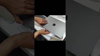 Unboxing macbook ✨apple macbook subscribe shorts trending viralvideo khushikiduniya25 [upl. by Demahom]