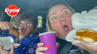 Crystal and Tammy try Krystal in Nashville [upl. by Nicolau]