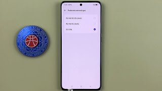 How to change the preferred network type 5G 4G 3G 2G on OPPO Reno10 5G Android 13 [upl. by Aidaas310]