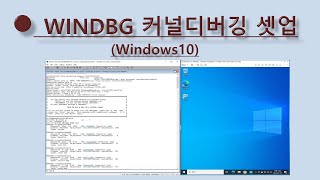 windbg 커널디버깅 셋업Windosw10 [upl. by Brechtel]