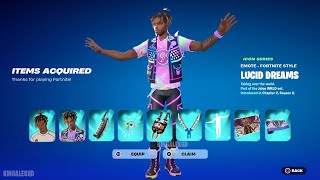 When and How To Get Lucid Dreams Emote NOW FREE in Fortnite Free Lucid Dreams Emote [upl. by Sudoeht439]