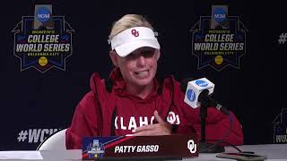 20230603 WCWS Oklahoma Postgame Press Conference [upl. by Matthew]