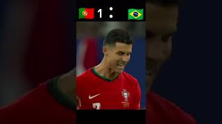 Portugal 🆚 Brazil FIFA world cup 2026 Penalty Shootout youtubeshorts football trending shorts [upl. by Irtimd]