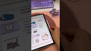 my digital planner secret 🤫 Samsung galaxy tab S9  Penly android app  digital planning [upl. by Asillam]