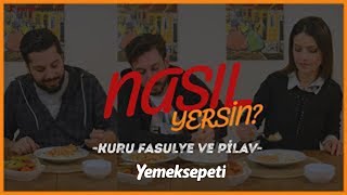 Nasıl Yersin  Kuru Fasulye ve Pilav  Yemeksepeti [upl. by Mikaela825]