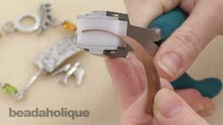 How to Use BeadSmith Bracelet Bending Pliers [upl. by Montfort]